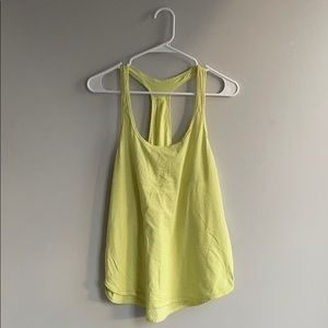 Lululemon 105 F Singlet - Heathered Sheer Lemon